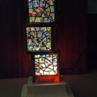 Drunken Bricklayer lamp number 4 - lit